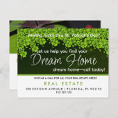 聖パトリックの日代理店の紹介発表 案内ポストカード (正面/裏面)