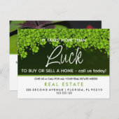 聖パトリックの日代理店の紹介発表 案内ポストカード (正面/裏面)