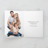 聖パトリックの日写真 カード (内部)