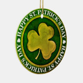 聖パトリックの日印 セラミックオーナメント (右)