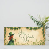 聖パトリックの日娘とシャムロック (スタンド正面)