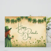 聖パトリックの日娘とシャムロック (スタンド正面)