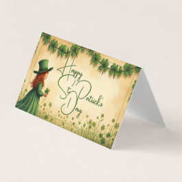 聖パトリックの日娘とシャムロック