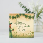 聖パトリックの日娘とシャムロック (スタンド正面)