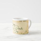 聖パトリックの日娘とシャムロック エスプレッソカップ (正面右)