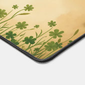 聖パトリックの日娘とシャムロック デスクマット (コーナー)