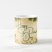 聖パトリックの日娘とシャムロック モーフィングマグカップ (中央)