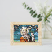 聖パトリックの日恵み宗教的はがき ポストカード (スタンド正面)