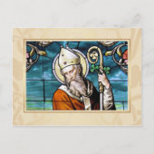 聖パトリックの日恵み宗教的はがき ポストカード (正面)