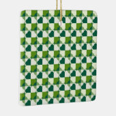 聖パトリックの日柄 セラミックオーナメント (右)
