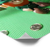 聖パトリックの日犬のパーティーバリューポスター ポスター (角)