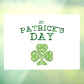 聖パトリックの日窓にしがみつく ウィンドウサイン (シート3)