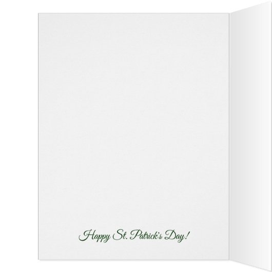 聖パトリックの日。 (内側(左))