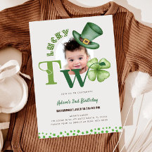 聖パトリックの日2ラッキー・シャムロック2nd誕生日