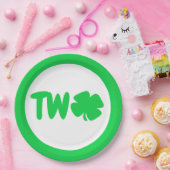 聖パトリックの日2回目の誕生日 ペーパープレート (パーティー)