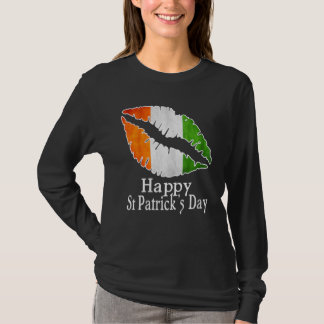 聖パトリックの日 おめでとう 聖パトリック アイルランド ガールズ Tシャツ