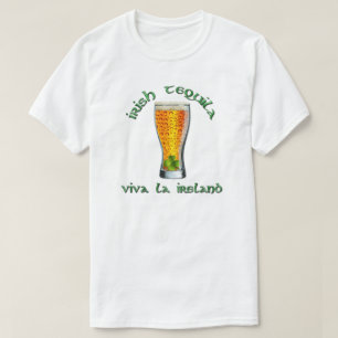 聖パトリックの日 – アイルランドのテキーラ、ビバラアイルランド Tシャツ