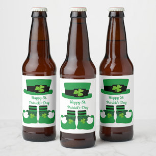 聖パトリックの日, アイルランド, レプラコーン, 緑 ビールラベル