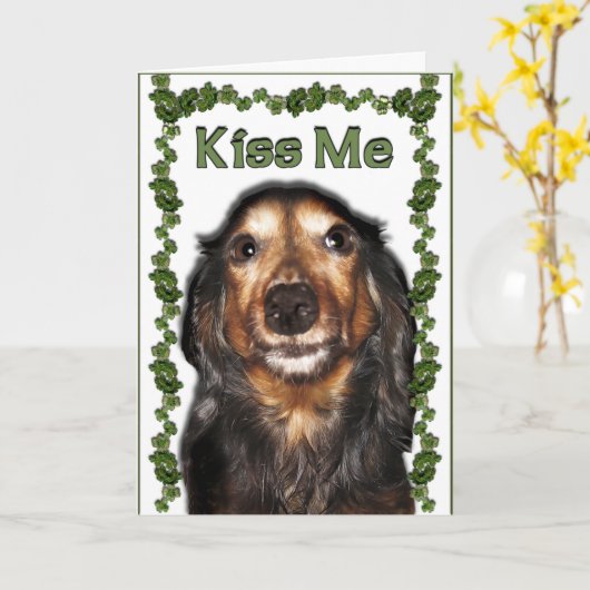 聖パトリックの日 カード (黄色い花)