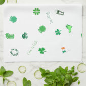 聖パトリックの日 キッチンタオル (折り畳み)