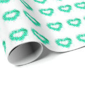 聖パトリックの日 |キラキラ絵を描輝くハートのスプレー ラッピングペーパー (ロールコーナー)
