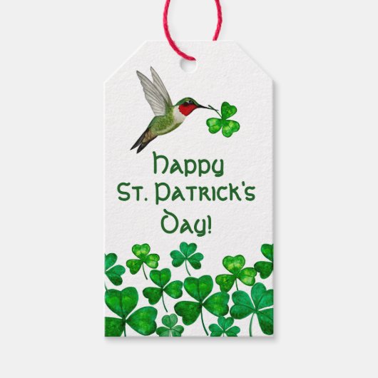 聖パトリックの日 ギフトタグ (正面)