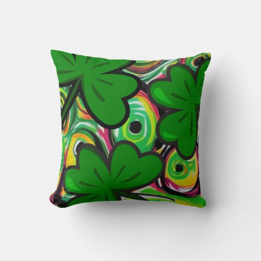 聖パトリックの日 クッション (正面)