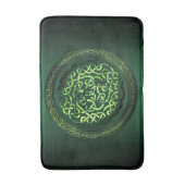 聖パトリックの日 – ケルト模様ラウンド バスマット (正面縦)