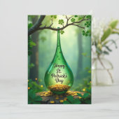 聖パトリックの日 サンキューカード (スタンド正面)