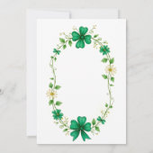 聖パトリックの日 サンキューカード (裏面)