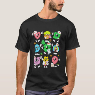聖パトリックの日 シャムロック ラッキーチャーム セントP 看護師 Tシャツ