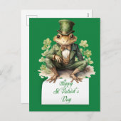 聖パトリックの日 シーズンポストカード (正面/裏面)
