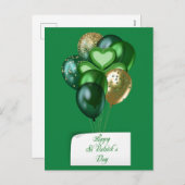 聖パトリックの日 シーズンポストカード (正面/裏面)