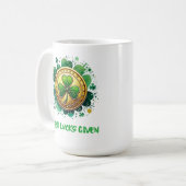 聖パトリックの日：ゼロルークス与え コーヒーマグカップ (正面左)