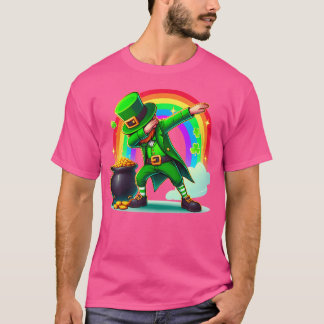 聖パトリックの日 ダビング リトルピープル 少年 少女 男性 Tシャツ