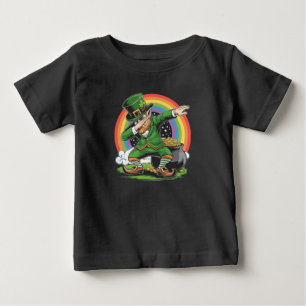 聖パトリックの日 ダビング レプラコーン ダブダンス ベビーTシャツ