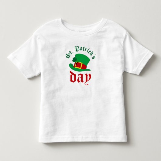 聖パトリックの日 トドラーTシャツ (正面)