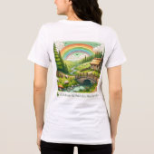 聖パトリックの日 トライブレンドＴシャツ (裏面)