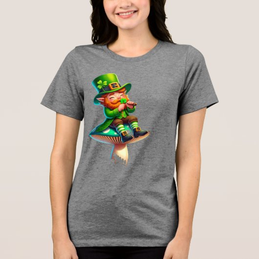 聖パトリックの日 トライブレンドTシャツ (正面)