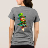 聖パトリックの日 トライブレンドTシャツ (裏面)