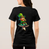 聖パトリックの日 トライブレンドTシャツ (裏面)