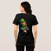 聖パトリックの日 トライブレンドTシャツ (裏面全面)