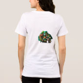 聖パトリックの日 トライブレンドTシャツ (裏面)