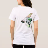 聖パトリックの日 トライブレンドＴシャツ (裏面)