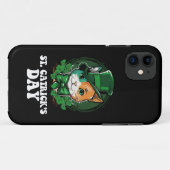 聖パトリックの日 ネコ 愛好家 Case-Mate iPhoneケース (裏面(横))