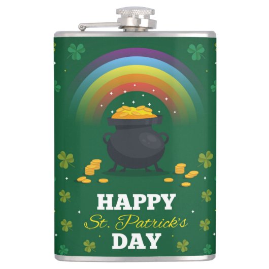 聖パトリックの日 フラスク (正面)