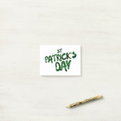 聖パトリックの日🍀 ポストイット (デスク上)