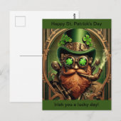 聖パトリックの日 ポストカード (正面/裏面)