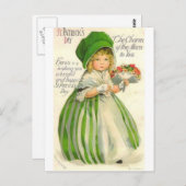 聖パトリックの日 ポストカード (正面/裏面)