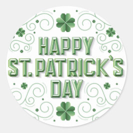 聖パトリックの日 ラウンドシール